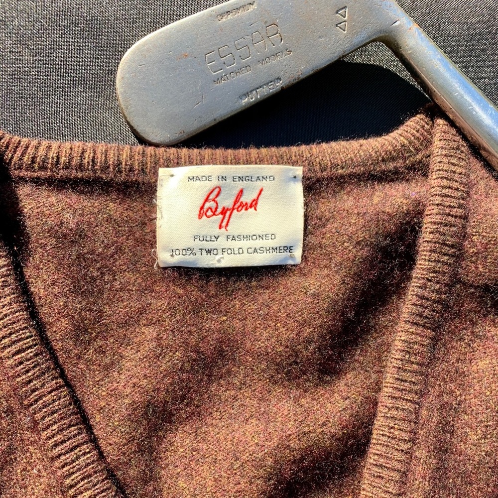Byford 100% Cashmere sweater